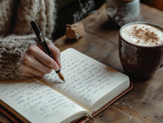Professional novel ghostwriter from Wolfox Global Publishing crafting a bestselling manuscript on laptop